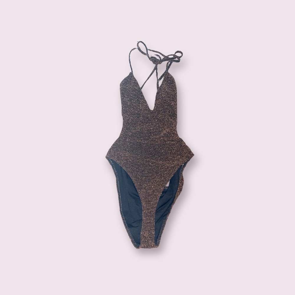 PLT high waisted bathing suit/ onesie